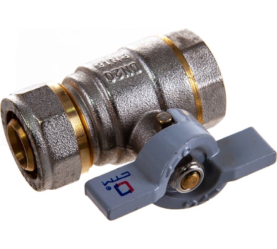 Шаровой кран для воды СТМ СТАНДАРТ 26х3/4", ц/г, бабочка CWPF3426