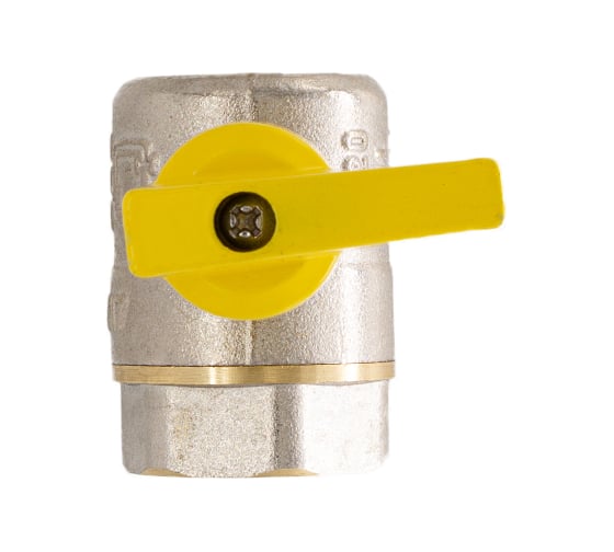 Шаровой угловой кран для газа СТМ ГАЗ 1/2", ш/г, бабочка CGLMFB12
