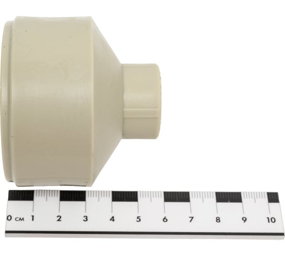 Переходная муфта VALFEX PP-R серая Дн63х20 вн/нр пайка 10006320Г 127-0398