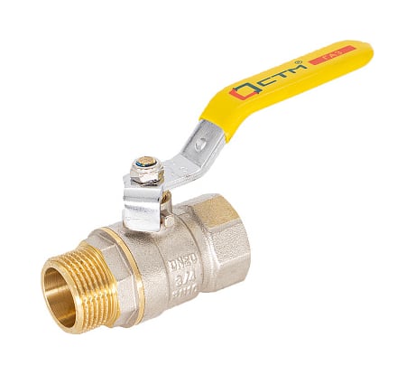 Шаровой кран для газа СТМ ГАЗ 1/2", г/ш, рычаг CGFMH012