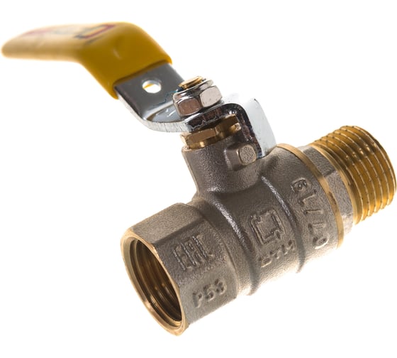 Шаровой кран для газа СТМ ГАЗ 1/2", г/ш, рычаг CGFMH012