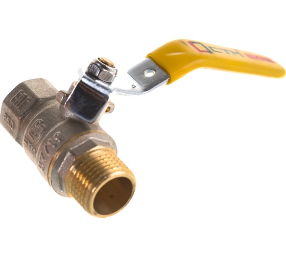 Шаровой кран для газа СТМ ГАЗ 1/2", г/ш, рычаг CGFMH012