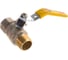 Шаровой кран для газа СТМ ГАЗ 1/2", г/ш, рычаг CGFMH012 4