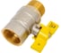 Шаровой кран для газа СТМ ГАЗ 1", г/ш, бабочка CGFMB001 3
