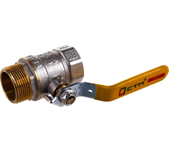 Шаровой кран для газа СТМ ГАЗ 1-1/4", г/ш, рычаг CGFMH114