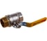Шаровой кран для газа СТМ ГАЗ 1-1/4", г/ш, рычаг CGFMH114 2