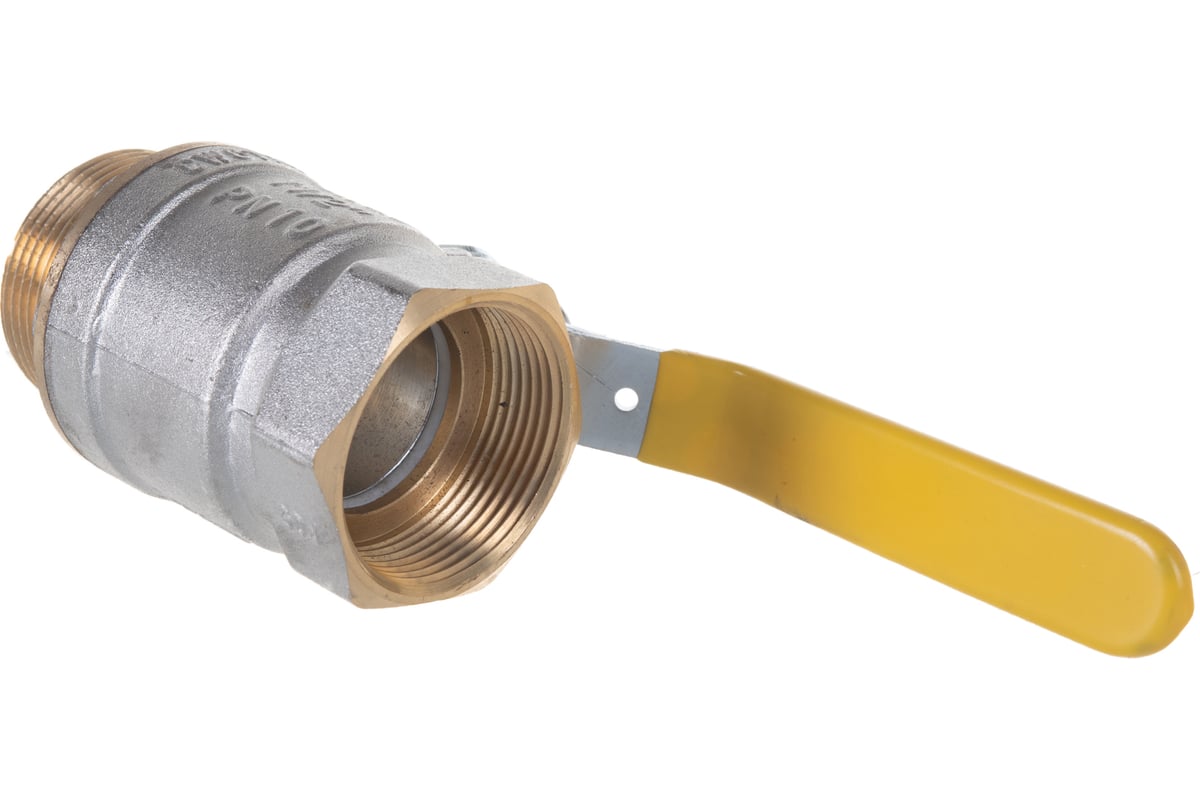 Шаровой кран для газа СТМ ГАЗ 1-1/2", г/ш, рычаг CGFMH112 - выгодная ...