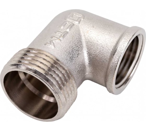 Переходной уголок СТМ 3/4"x1/2", штуцер-гайка CRL34M12