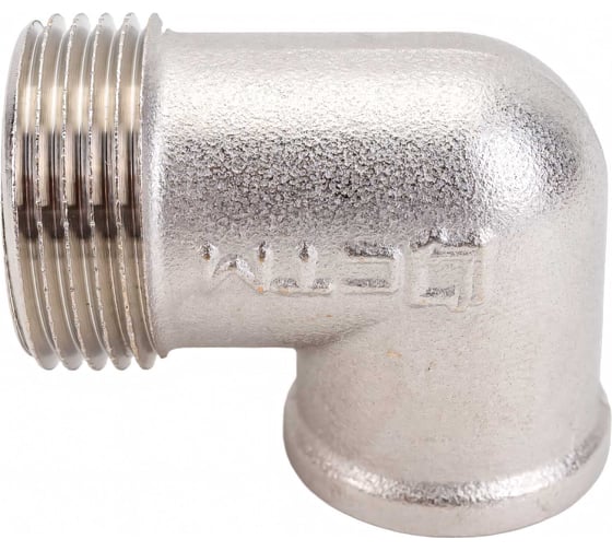 Переходной уголок СТМ 3/4"x1/2", штуцер-гайка CRL34M12
