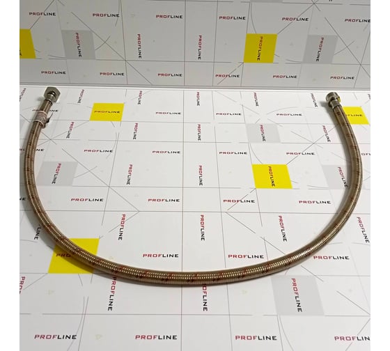 Подводка PROFLINE 120см нерж. ГШ с полимерным покрытием LUXE УТ-00011458
