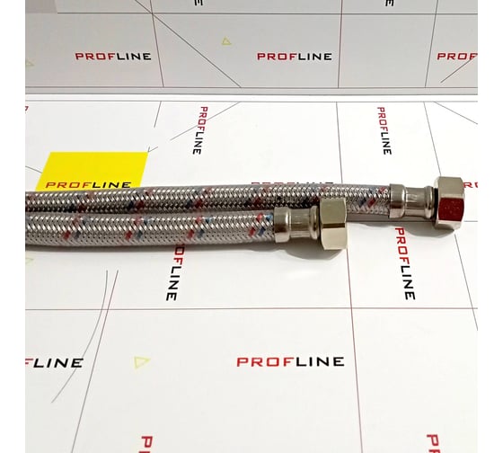 Подводка PROFLINE 150см нерж. ГГ с полимерным покрытием LUXE УТ-00011438
