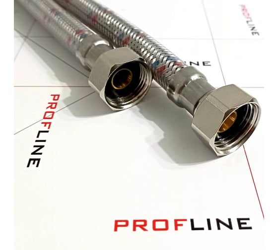 Подводка PROFLINE 150см нерж. ГГ с полимерным покрытием LUXE УТ-00011438