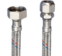 Гибкая подводка Mateu гайка 1/2 - цанга 3/8, L 1000 мм 1.0800.41