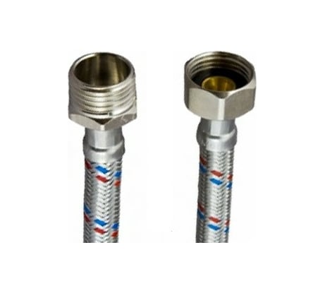 Гибкая подводка Mateu гайка 1/2 - штуцер 1/2, L 1000 мм 1.1000.01