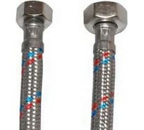 Гибкая подводка Mateu гайка 1/2 - гайка 3/8, L 800 мм 1.0800.07