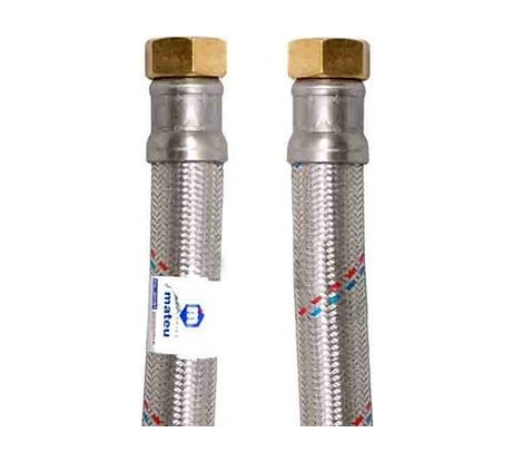 Гибкая подводка Mateu ФИЛБОР гайка 1"- гайка 1", L 400 мм 704040041