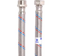 Подводка для воды MATEU ГИГАНТ 3/4", 0.4 м, гайка-штуцер, нержавеющая сталь, 16 БАР, d13 13644