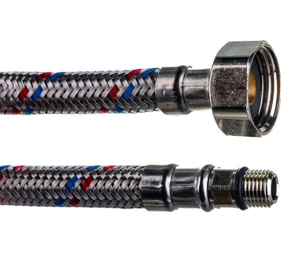 Подводка в оплётке MATEU FIL- NOX S/S, для смесителей, 1/2хМ10х1х18, 0.8 м 20652