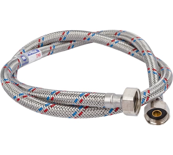 Подводка в оплётке MATEU FIL- NOX S/S, для воды, 1/2, 1.0 м, В-В 13447