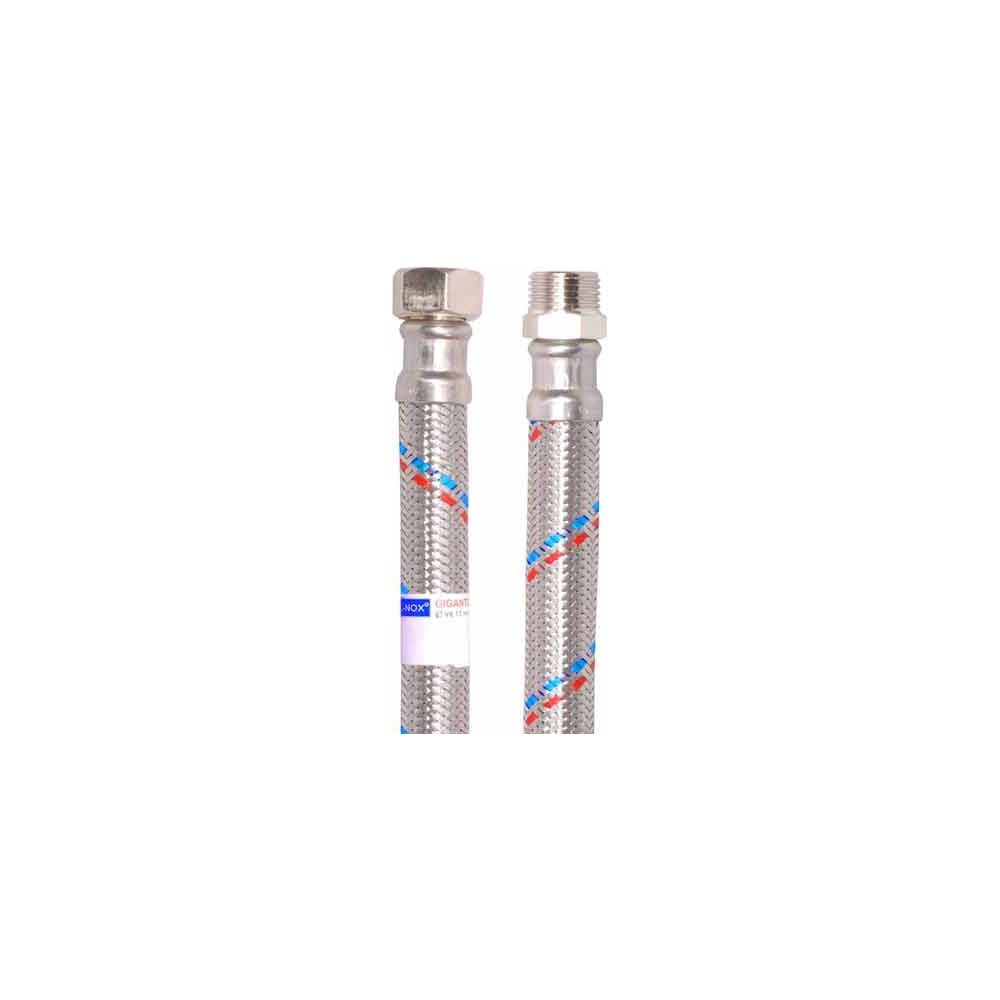 Подводка для воды MATEU ГИГАНТ 1/2\", 1.0 м, гайка-штуцер, нержавеющая ...