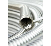 Гофрированная труба KOFULSO нержавеющая сталь, отожженная, 40 мм, бухта 5 м 40М/5