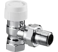 Угловой вентиль Oventrop CV 9 DN-15 1/2"х1/2", НВ, хромированный, с преднастройкой 1162054