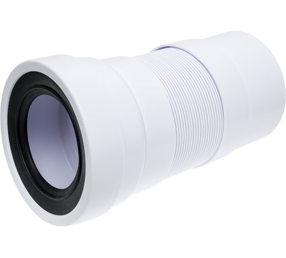 Фановая труба McAlpine раздвижная, L230-440 мм, гофрированная MRWC-F23P