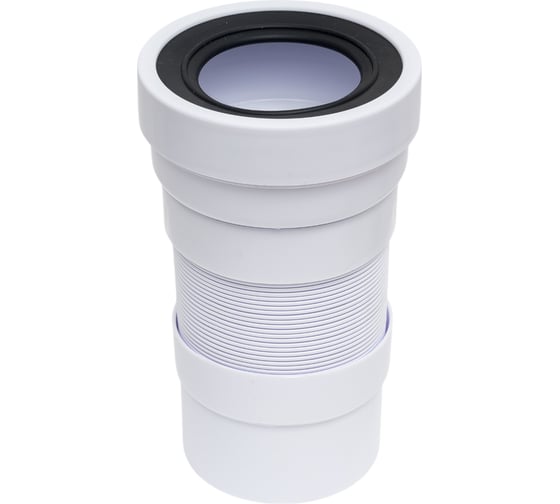 Фановая труба McAlpine раздвижная, L230-440 мм, гофрированная MRWC-F23P