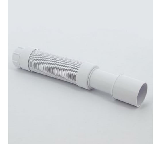 Гофрированная труба McAlpine раздвижная, L290-500 х 50 мм, вход 1 1/4", В, выход D=40/50 мм MRMF105S