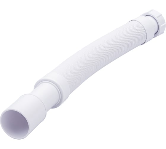 Гофрированная труба McAlpine раздвижная, L460-1000 х 50 мм, вход 1 1/2", В, выход D=40/50 мм MRMF2