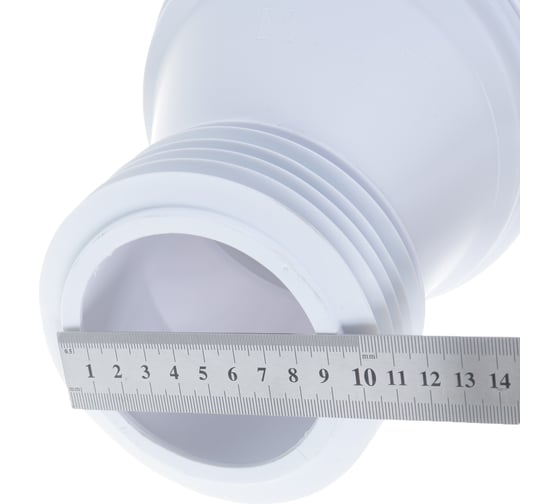 Фановая Труба McAlpine L125 мм, с манжетом и 40 мм смещением, MRWC5