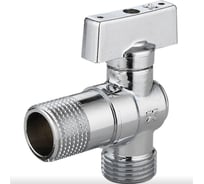 Шаровой угловой кран IVANCI наружная/наружная резьба 1/2"x1 IVC.102001.N.03