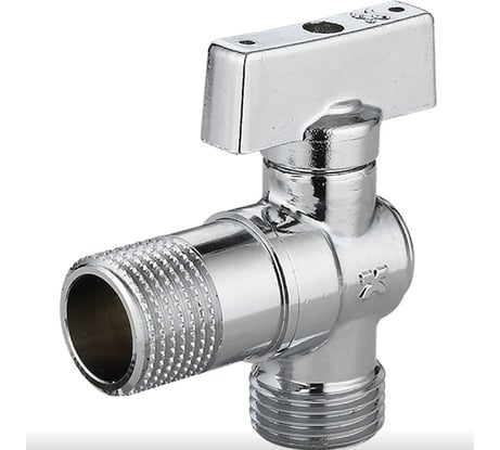 Шаровой угловой кран IVANCI наружная/наружная резьба 1/2"x1 IVC.102001.N.03