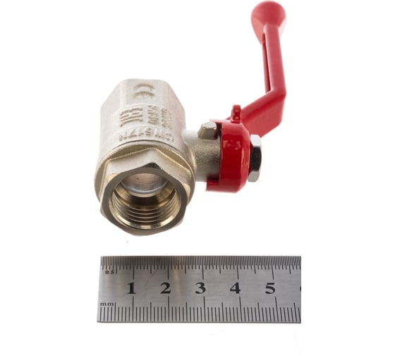 Шаровой кран IVANCI Superior, ручка-рычаг, внутренняя/внутренняя резьба 1/2" IVC.100214.N.03