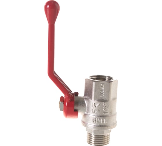 Шаровой кран IVANCI Superior, ручка-рычаг, внутренняя/наружная резьба 1/2" IVC.100215.N.03