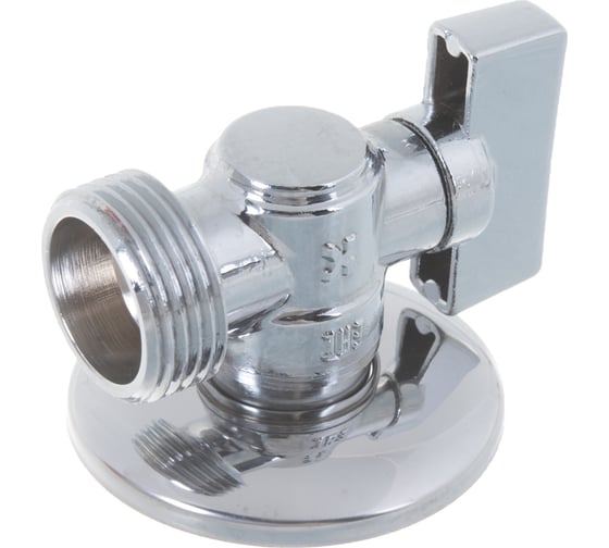 Шаровой угловой кран IVANCI наружная/наружная резьба 1/2"x3/4" IVC.102001.N.04