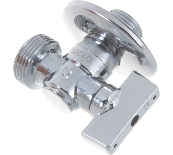 Шаровой угловой кран IVANCI наружная/наружная резьба 1/2"x3/4" IVC.102001.N.04