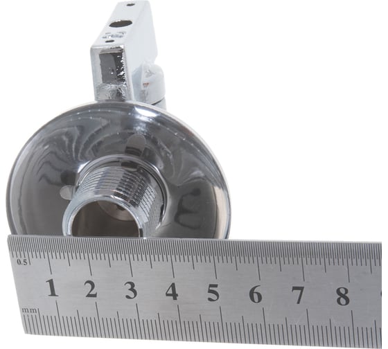 Шаровой угловой кран IVANCI наружная/наружная резьба 1/2"x3/4" IVC.102001.N.04