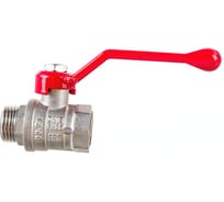 Шаровой кран IVANCI Stable, ручка-рычаг, внутренняя/наружная резьба 1/2" IVC.101215.N.03