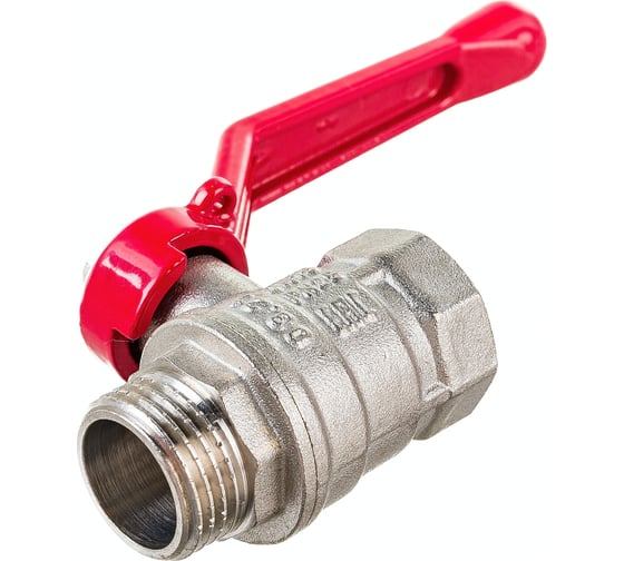 Шаровой кран IVANCI Stable, ручка-рычаг, внутренняя/наружная резьба 1/2" IVC.101215.N.03