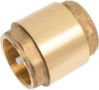 Обратный клапан Giacomini R60 латунь, осевой, Ду 40, Ру 10, Тмакс-110, ВР, G1 1/2 R60Y007 019-0784