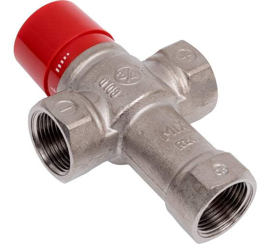 Смесительный термостатический клапан Giacomini R156 седельный, латунь 022-0131 1