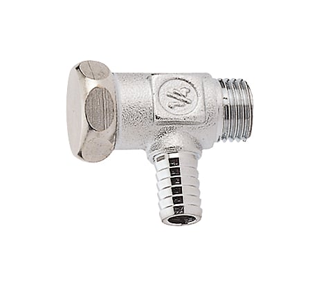 Шаровой кран Giacomini R65D латунь, сливной, хром, Ду 8, Ру 10, НР/штуц, G1/4, под ключ R65DX011 107-6119