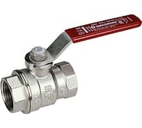 Шаровой кран Giacomini R850 латунь, хром, Ду 100, Ру 28, ВР, полнопроходной, рычаг 107-0119