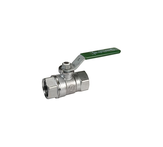 Шаровой кран Giacomini R250W латунь, хром, Ду 50, Ру 35, ВР, рычаг R250WX028 007-5880