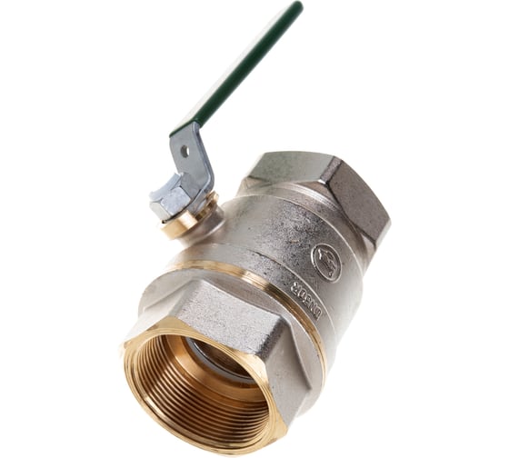 Шаровой кран Giacomini R250W латунь, хром, Ду 50, Ру 35, ВР, рычаг R250WX028 007-5880