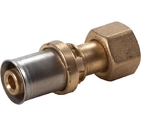 Муфта МП Giacomini RM179SP латунь, пресс, Дн 16х1/2, с накидной гайкой RM179Y053 127-5355
