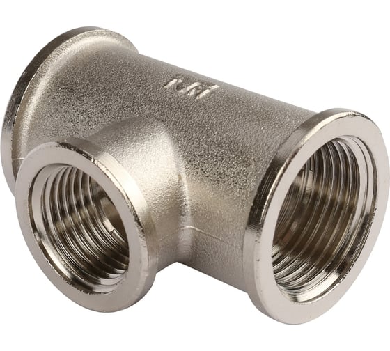 Тройник Tiemme В, 3/4"х1/2"х3/4" 1500151 1