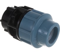 Муфта обжим-В для труб UNIDELTA ПНД 25x3/4" 1004025003050
