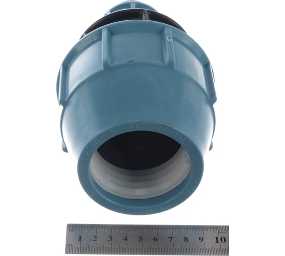 Редукционная муфта обжим DELTONE для труб UNIDELTA ПНД 63x25 1002064025025